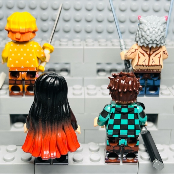 Demon Slayer Custom Minifigures Lot of 4 - Picture 6 of 6